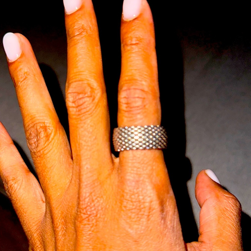 Tiffany and co Mesh ring